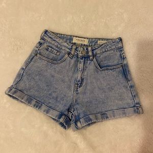 High waist mom short